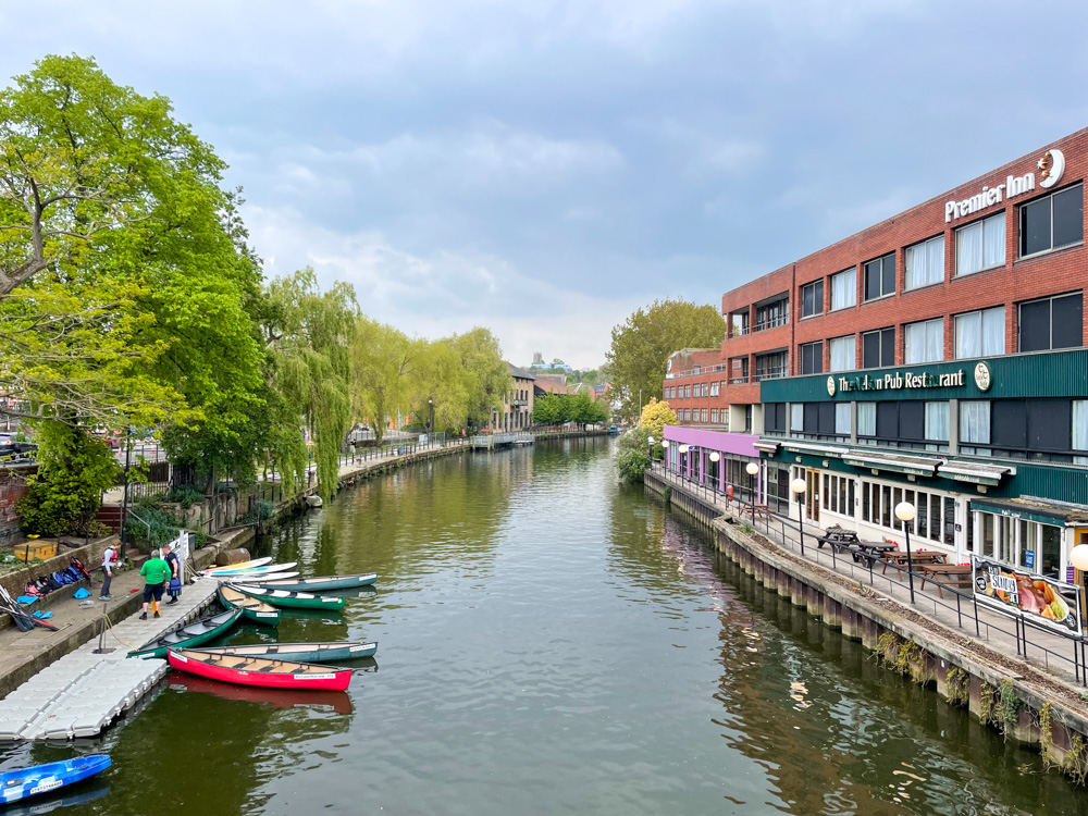 View of River Wensum in Norwich