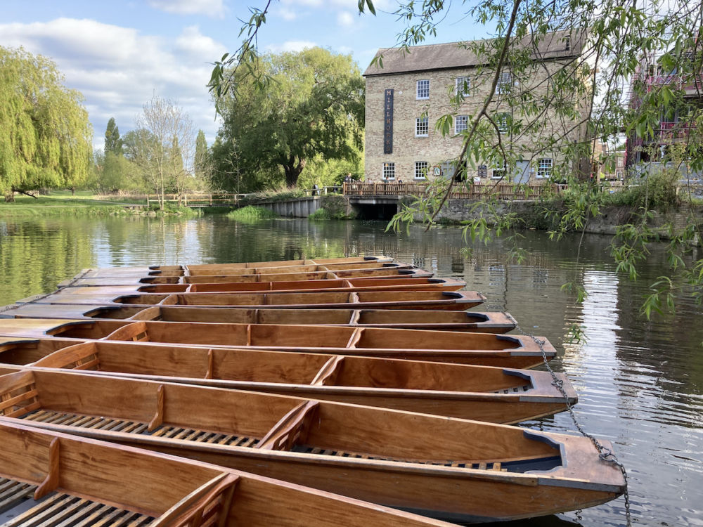 Punting boats, Cambridge