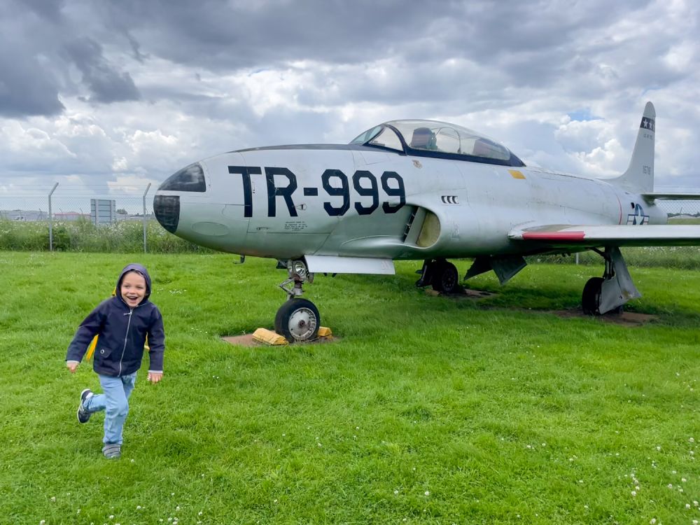 Ben Bertoni at the City of Norwich Aviation Museum