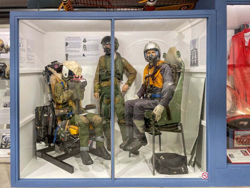 Ejection seats at the City of Norwich Aviation Museum